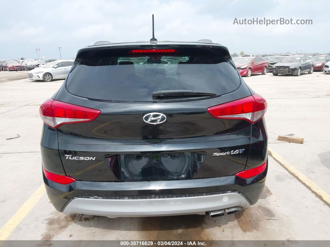 2017 Hyundai Tucson Sport Black vin: KM8J33A20HU351438