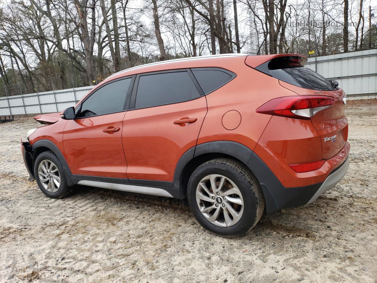 2017 Hyundai Tucson Limited Orange vin: KM8J33A20HU366831