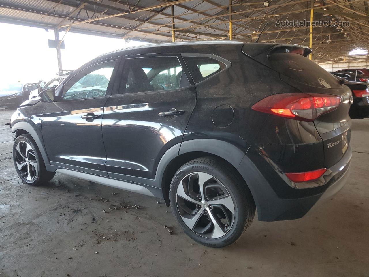 2017 Hyundai Tucson Limited Black vin: KM8J33A20HU370586