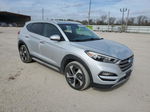 2017 Hyundai Tucson Limited Серебряный vin: KM8J33A20HU500298