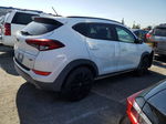 2017 Hyundai Tucson Limited White vin: KM8J33A20HU543474