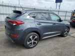 2017 Hyundai Tucson Limited Gray vin: KM8J33A20HU551879