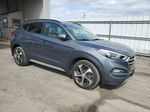 2017 Hyundai Tucson Limited Gray vin: KM8J33A20HU551879