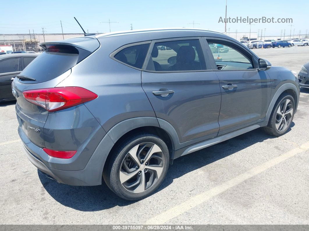 2017 Hyundai Tucson Sport Gray vin: KM8J33A20HU592108