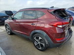 2016 Hyundai Tucson Limited Burgundy vin: KM8J33A21GU101883