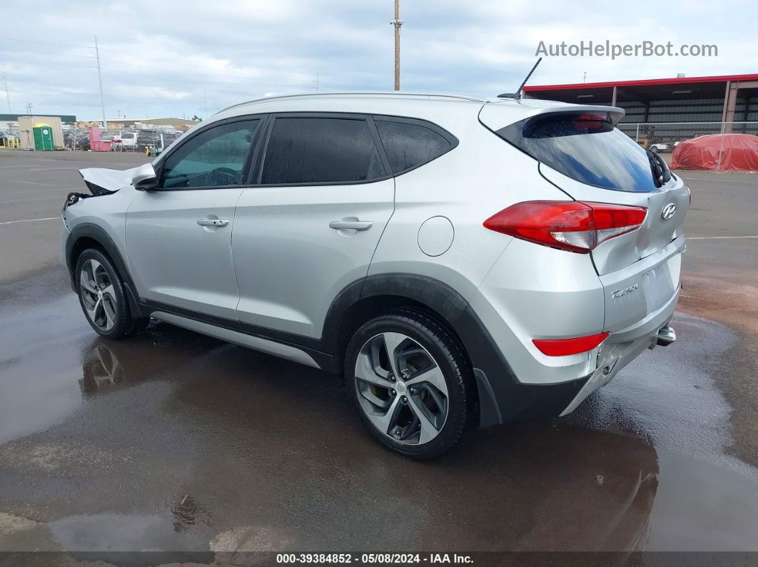 2017 Hyundai Tucson Sport Silver vin: KM8J33A21HU316598