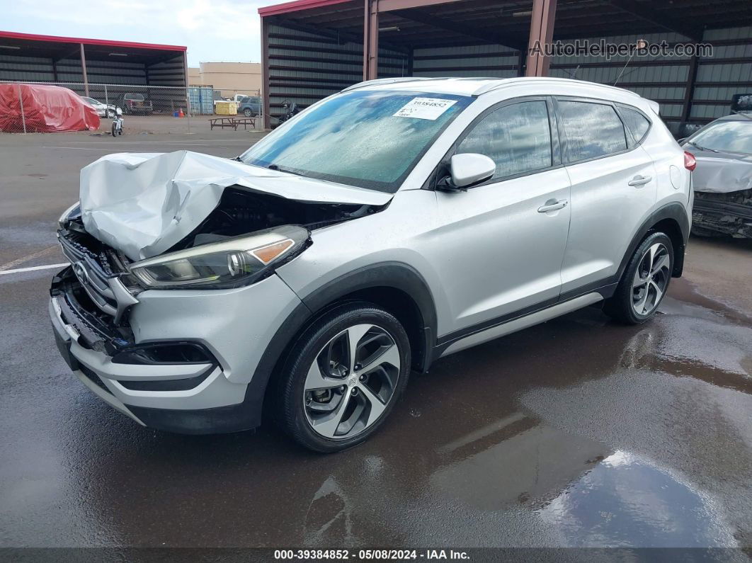 2017 Hyundai Tucson Sport Silver vin: KM8J33A21HU316598