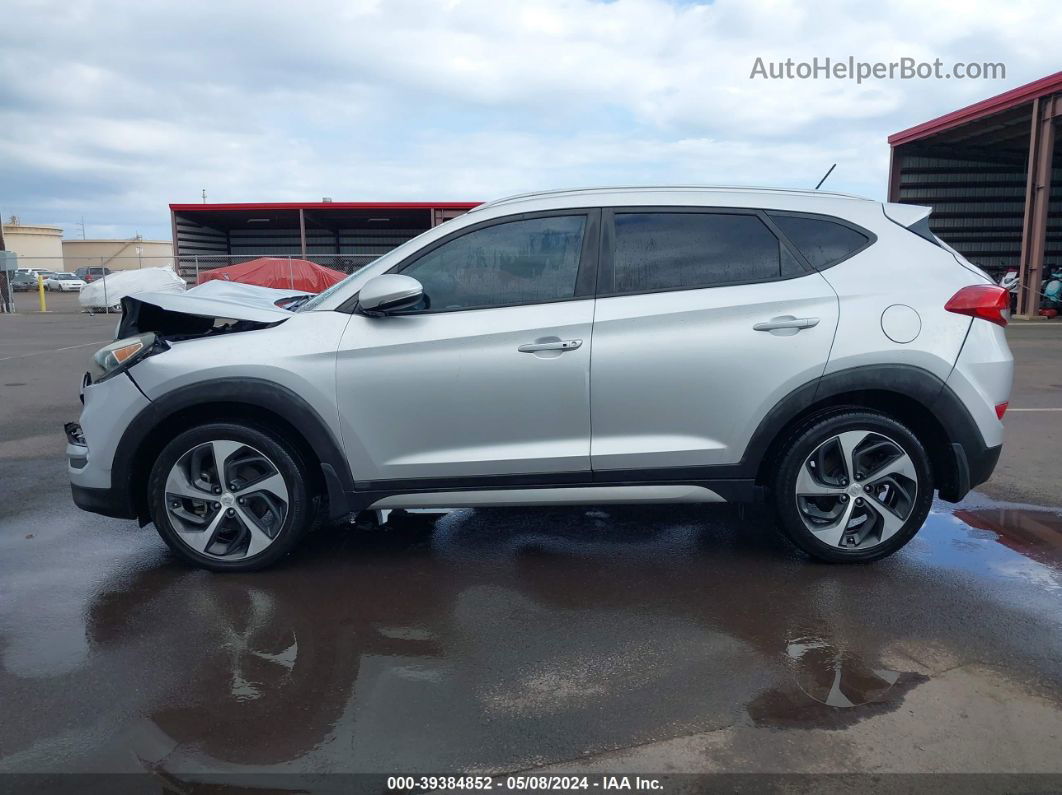 2017 Hyundai Tucson Sport Silver vin: KM8J33A21HU316598