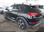 2017 Hyundai Tucson Limited Черный vin: KM8J33A21HU355921