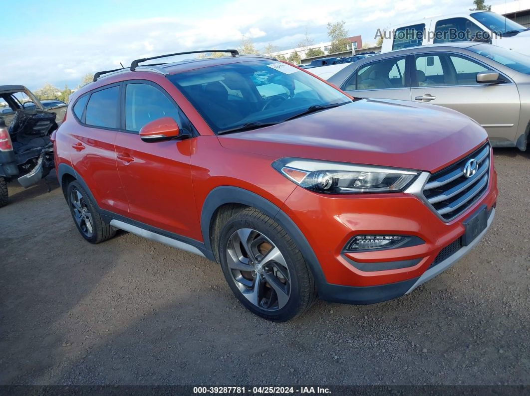 2017 Hyundai Tucson Sport Orange vin: KM8J33A21HU397621