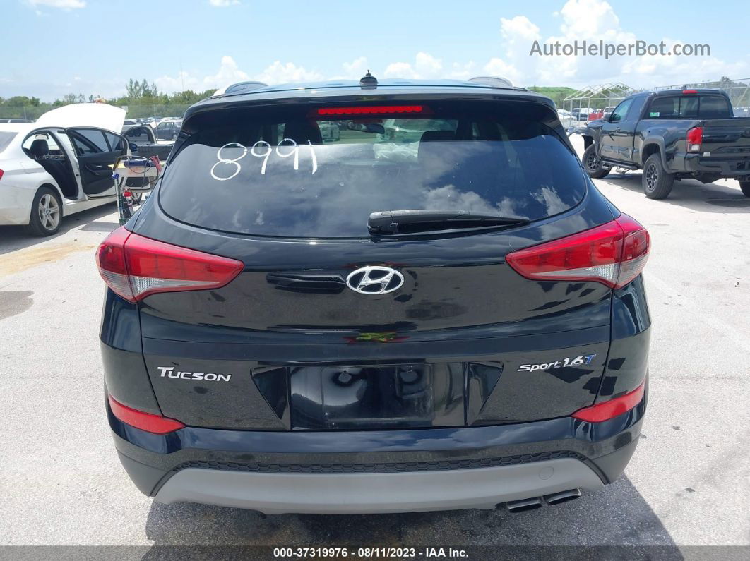 2017 Hyundai Tucson Sport Black vin: KM8J33A21HU548991