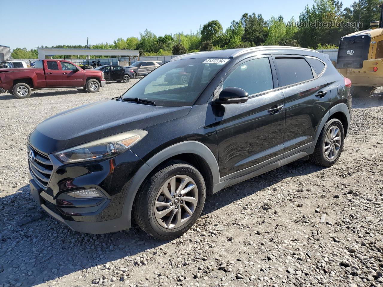 2016 Hyundai Tucson Limited Black vin: KM8J33A22GU164989