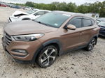 2016 Hyundai Tucson Limited Brown vin: KM8J33A22GU177693