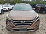 2016 Hyundai Tucson Limited Brown vin: KM8J33A22GU177693