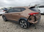 2016 Hyundai Tucson Limited Brown vin: KM8J33A22GU177693