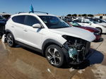 2016 Hyundai Tucson Limited White vin: KM8J33A22GU203175