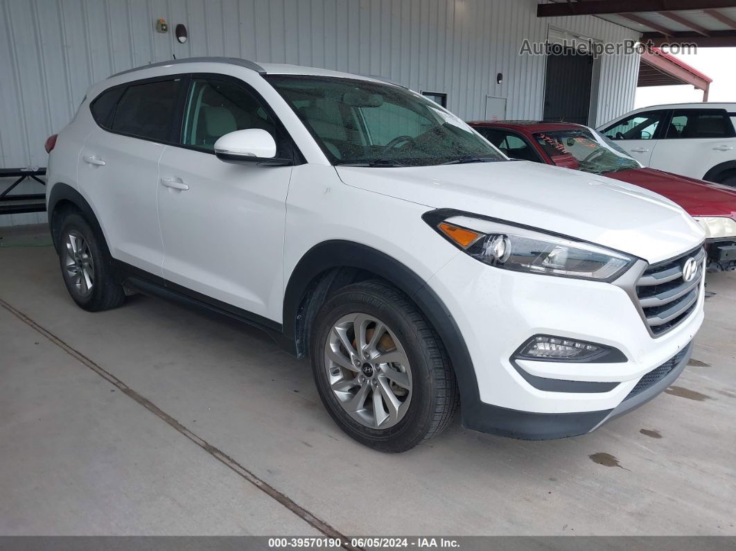 2016 Hyundai Tucson Eco White vin: KM8J33A22GU242459