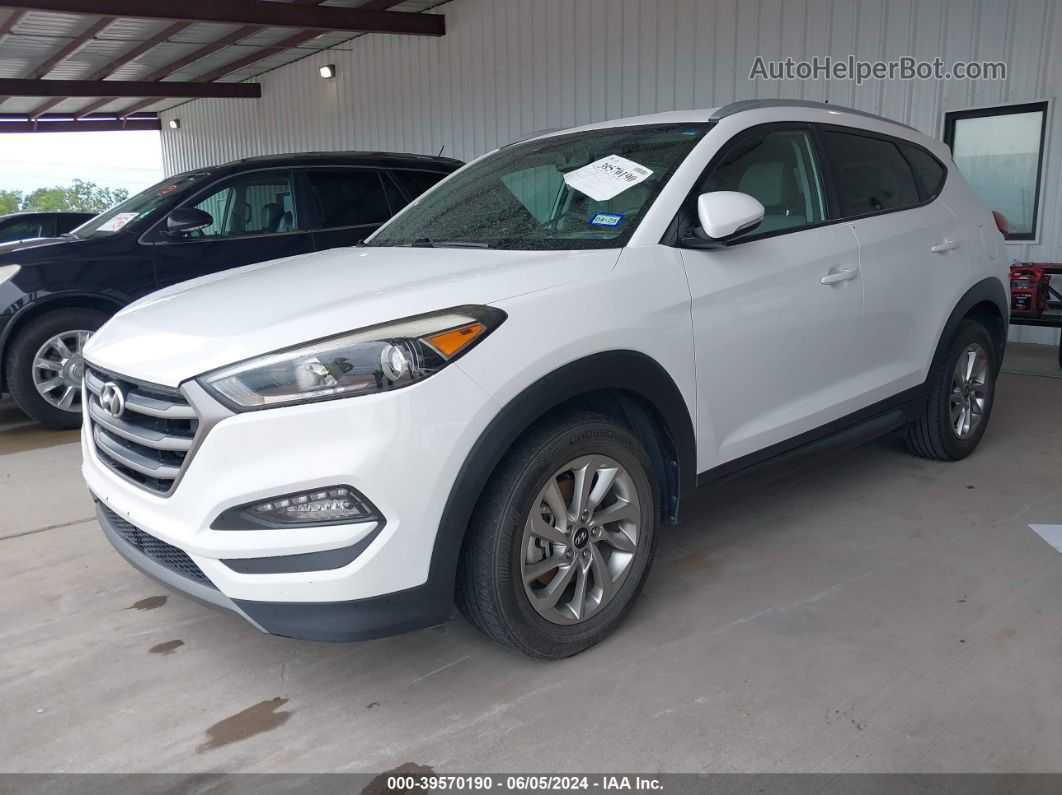 2016 Hyundai Tucson Eco White vin: KM8J33A22GU242459