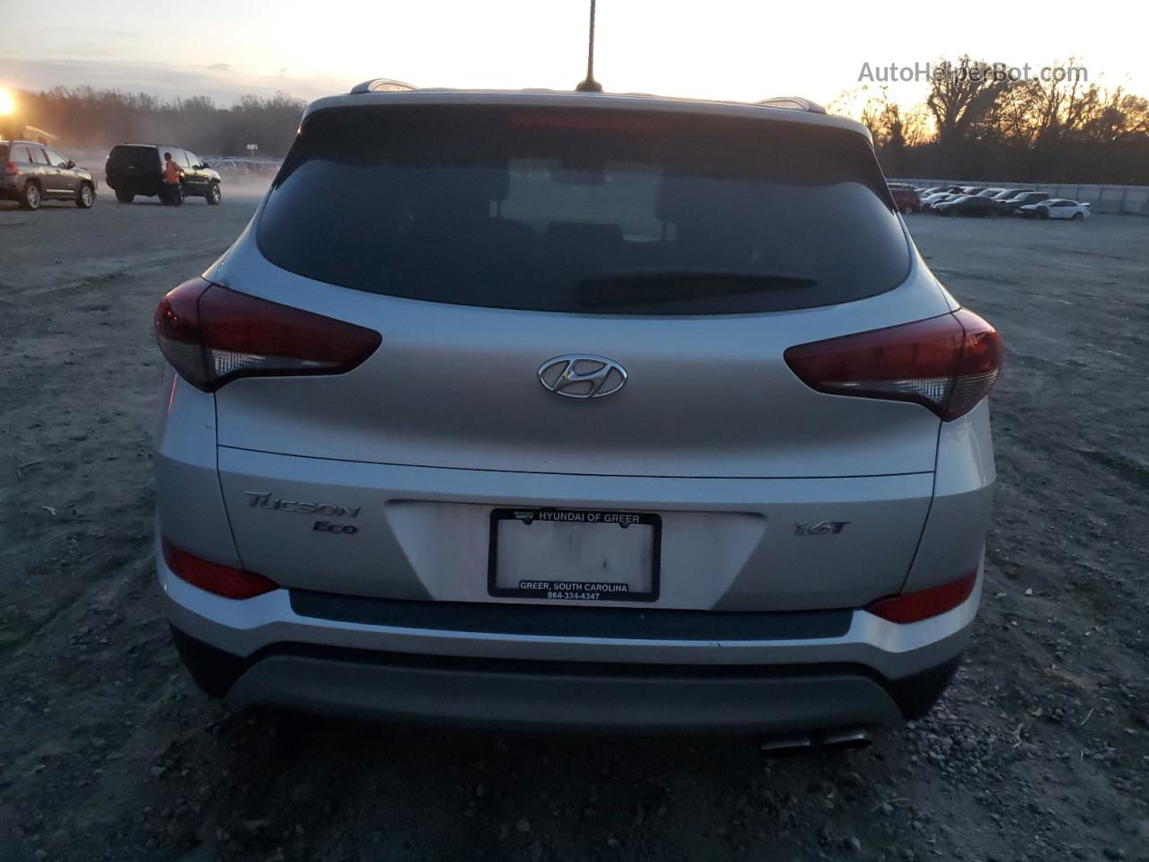 2017 Hyundai Tucson Limited Silver vin: KM8J33A22HU289234