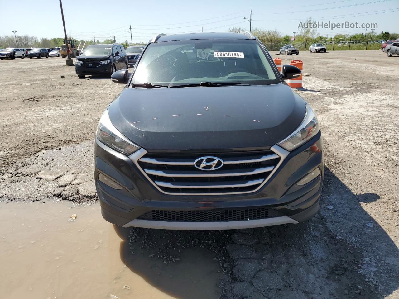 2017 Hyundai Tucson Limited Black vin: KM8J33A22HU289458