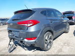 2017 Hyundai Tucson Sport Gray vin: KM8J33A22HU386286