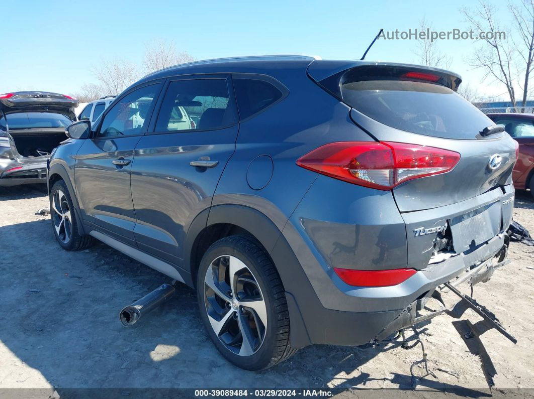 2017 Hyundai Tucson Sport Gray vin: KM8J33A22HU386286