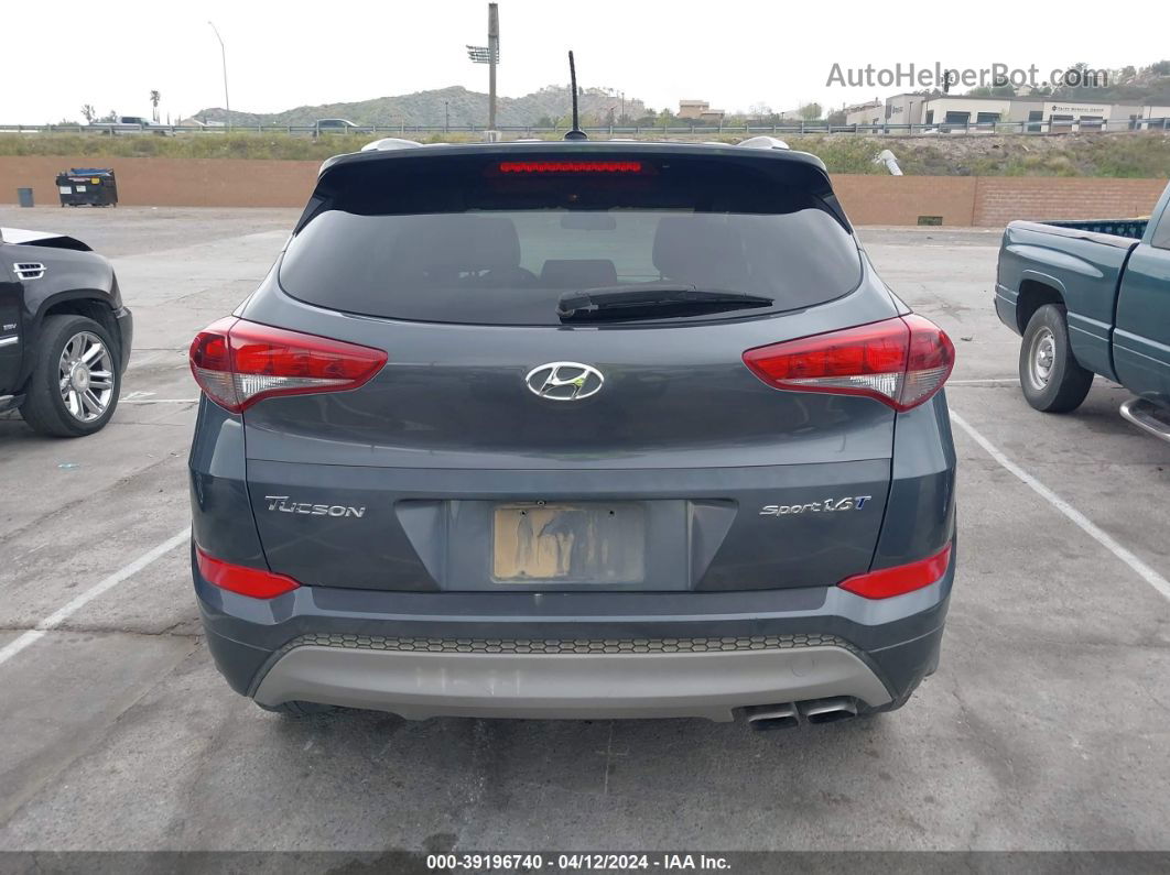 2017 Hyundai Tucson Sport Gray vin: KM8J33A22HU402311