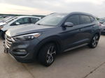 2017 Hyundai Tucson Limited Gray vin: KM8J33A22HU408223