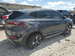 2017 Hyundai Tucson Limited Gray vin: KM8J33A22HU458572