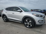 2017 Hyundai Tucson Limited Серебряный vin: KM8J33A22HU488820