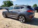 2017 Hyundai Tucson Limited Gray vin: KM8J33A22HU575519