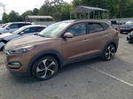 2016 Hyundai Tucson Limited Brown vin: KM8J33A23GU094838