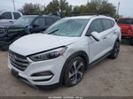 2017 Hyundai Tucson Limited White vin: KM8J33A23HU362238