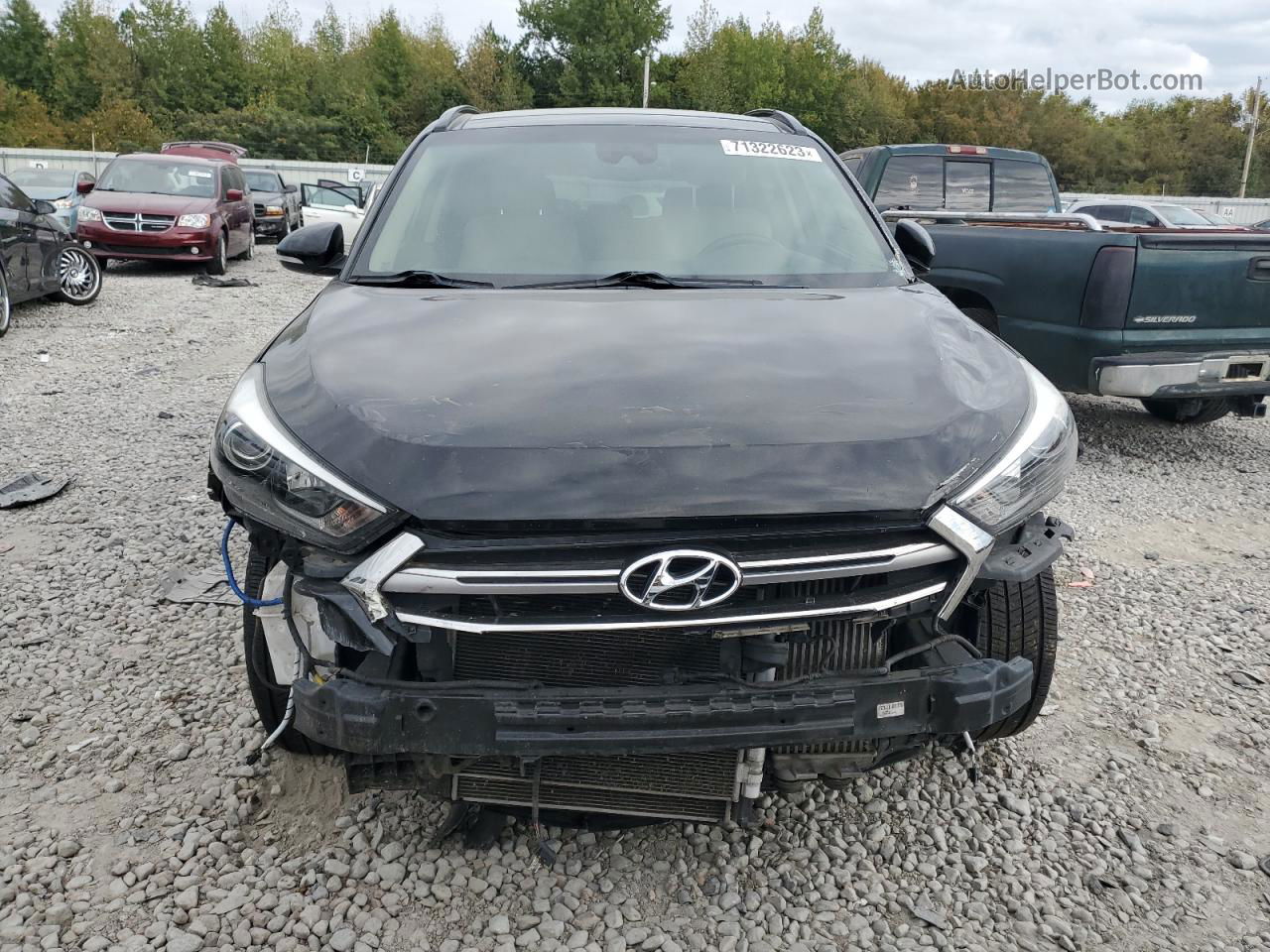 2017 Hyundai Tucson Limited Black vin: KM8J33A23HU501493