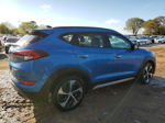 2017 Hyundai Tucson Limited Синий vin: KM8J33A24HU322704