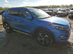 2017 Hyundai Tucson Limited Синий vin: KM8J33A24HU322704