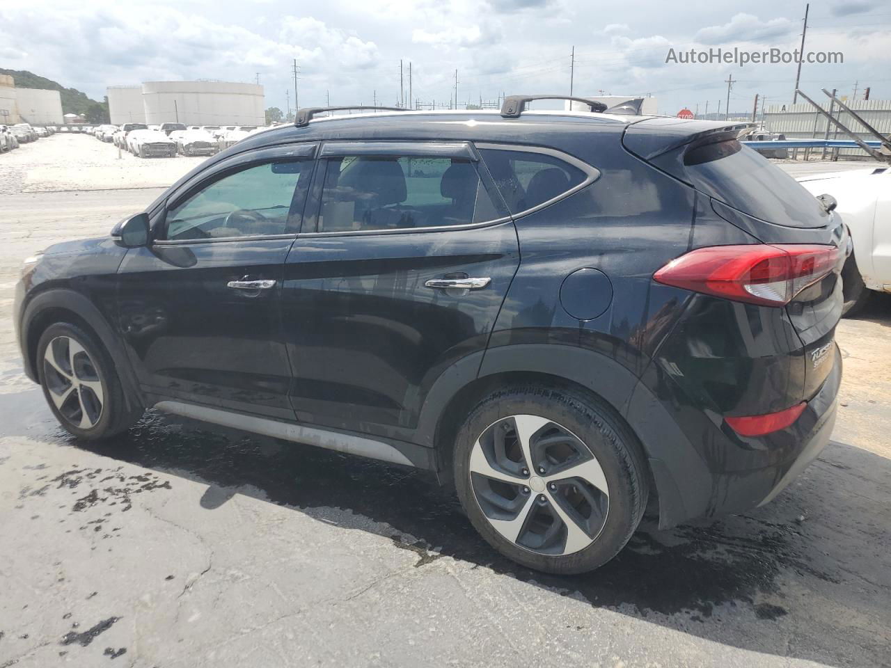 2017 Hyundai Tucson Limited Black vin: KM8J33A24HU376424