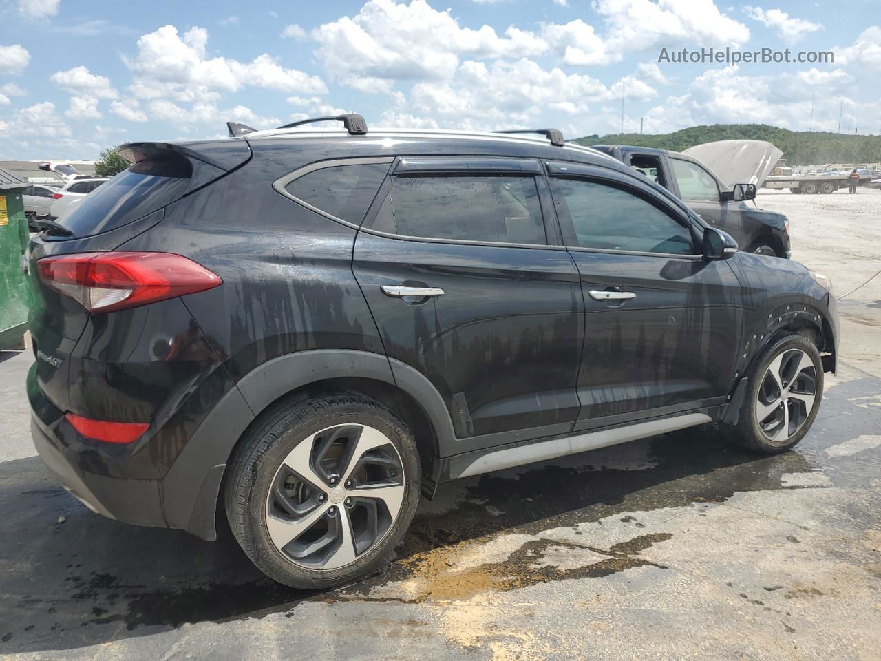 2017 Hyundai Tucson Limited Black vin: KM8J33A24HU376424