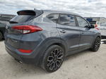 2016 Hyundai Tucson Limited Серый vin: KM8J33A25GU182306