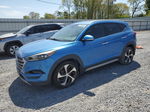 2017 Hyundai Tucson Limited Blue vin: KM8J33A25HU367697