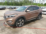 2017 Hyundai Tucson Limited Brown vin: KM8J33A25HU377338