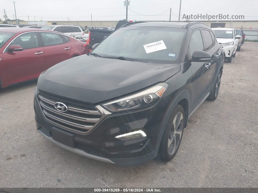 2017 Hyundai Tucson Limited Black vin: KM8J33A25HU437702