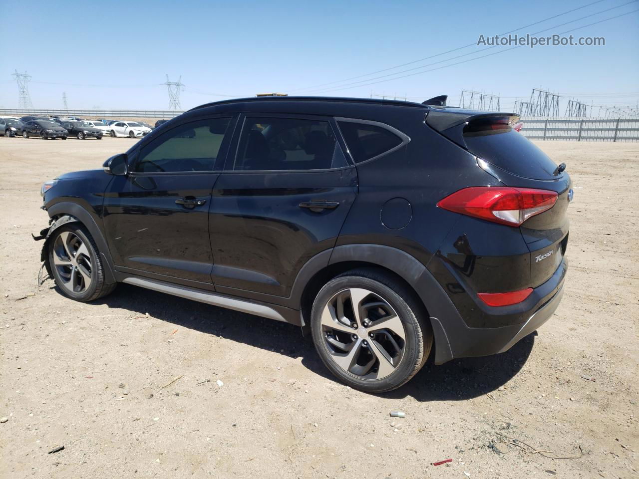 2018 Hyundai Tucson Value Черный vin: KM8J33A25JU702205