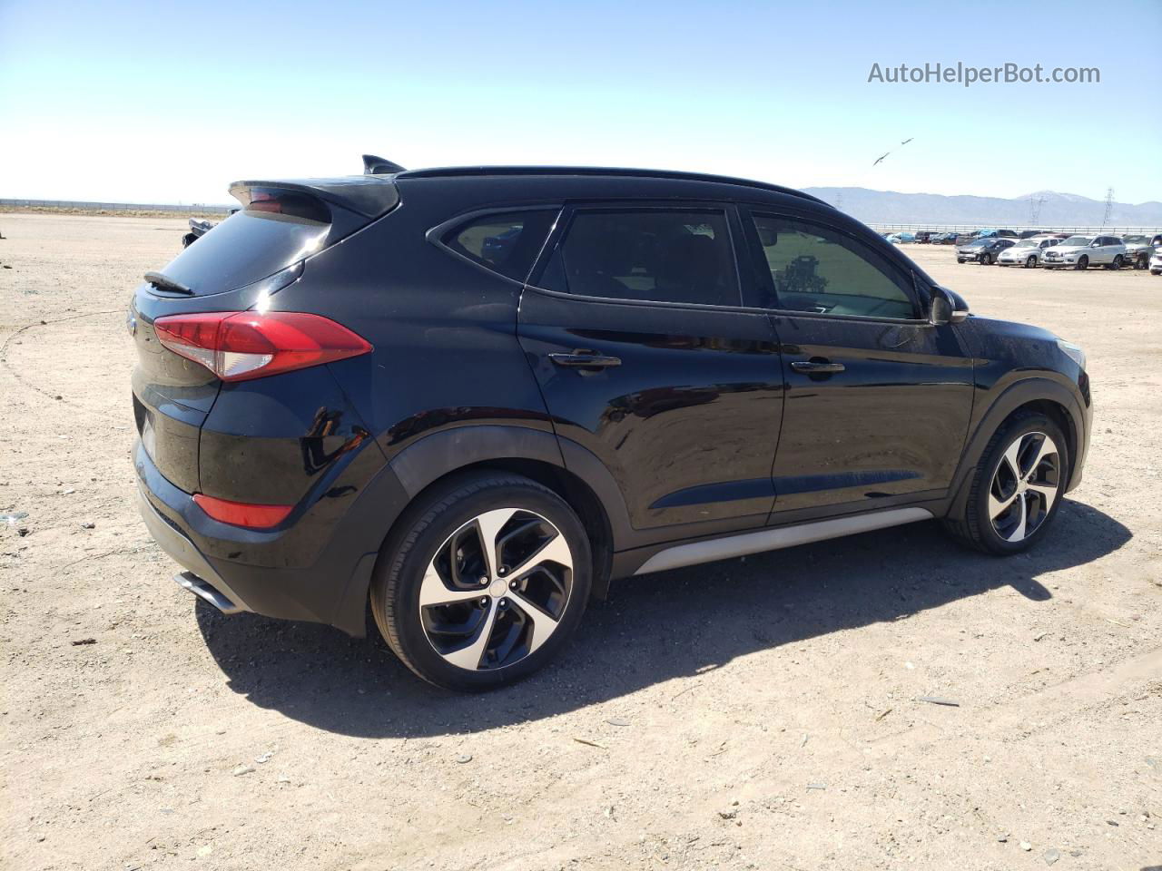 2018 Hyundai Tucson Value Black vin: KM8J33A25JU702205