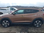 2016 Hyundai Tucson Limited Brown vin: KM8J33A26GU038215