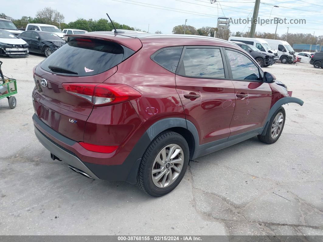 2016 Hyundai Tucson Eco Темно-бордовый vin: KM8J33A26GU194240