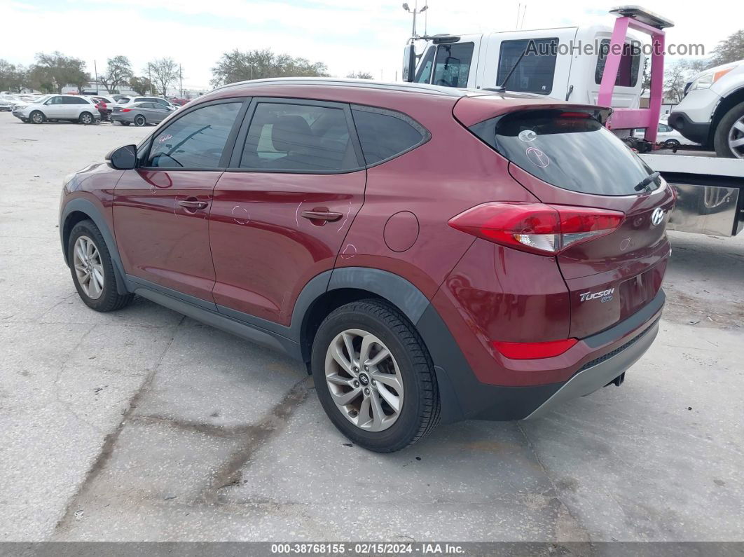 2016 Hyundai Tucson Eco Темно-бордовый vin: KM8J33A26GU194240