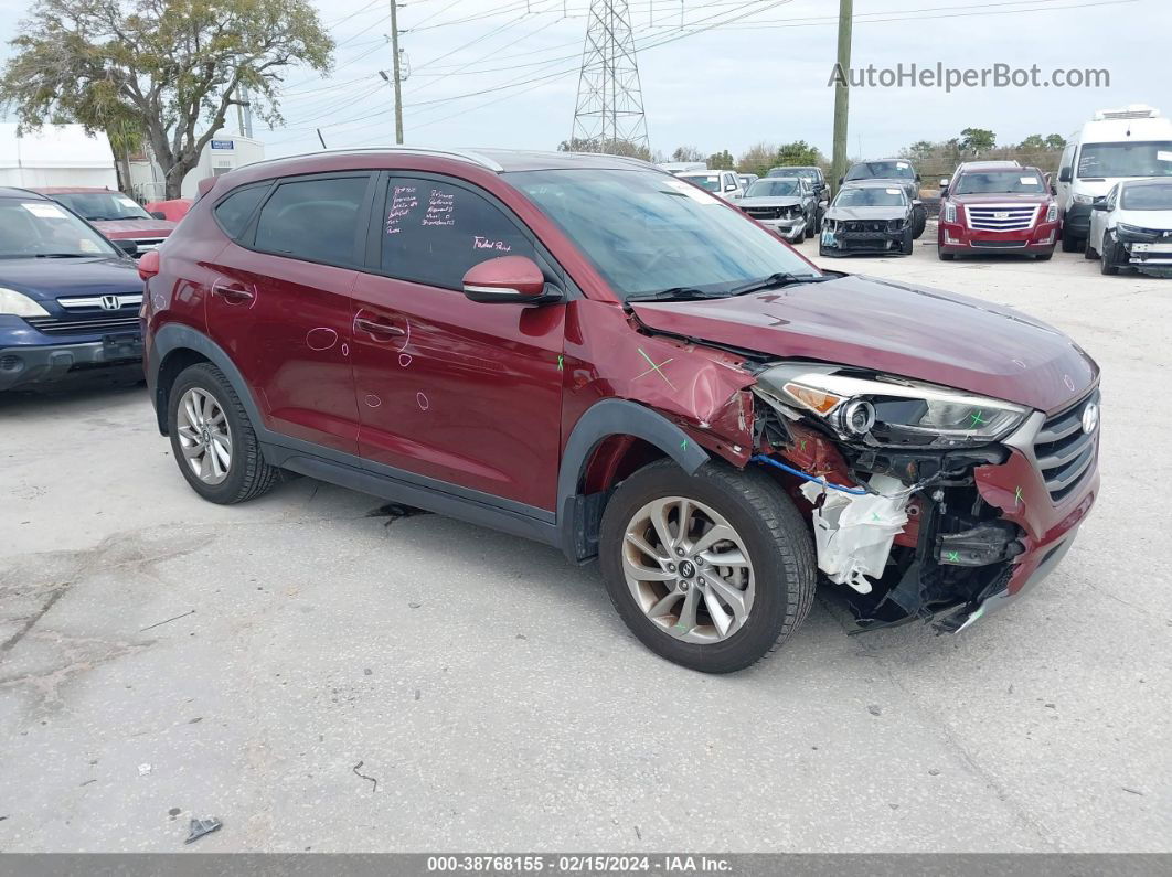 2016 Hyundai Tucson Eco Maroon vin: KM8J33A26GU194240