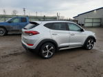 2017 Hyundai Tucson Limited Silver vin: KM8J33A26HU337415