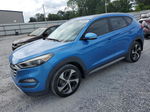 2017 Hyundai Tucson Limited Blue vin: KM8J33A26HU368938